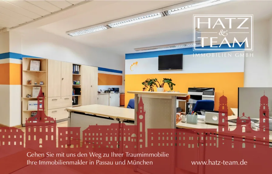 atz & Team Immobilien GmbH - Büro/Praxis mieten in Passau - Moderne Bürofläche in Kohlbruck mit eigenem Parkplatz