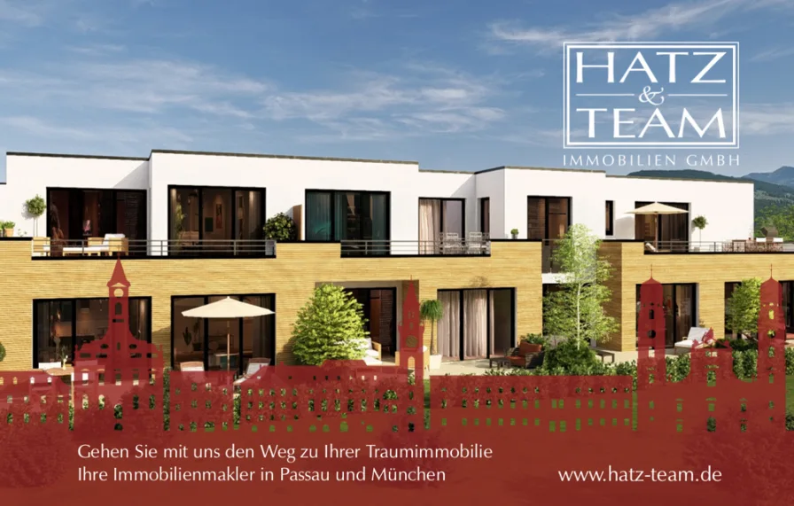 Hatz & Team Immobilien GmbH - Wohnung kaufen in Bad Griesbach im Rottal - Neubau-Wohnungen in Bad Griesbach - KfW 40 EE Standard - Sonder Afa