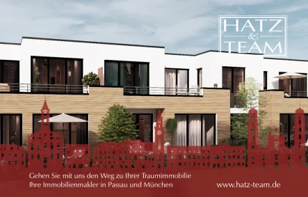 Hatz & Team Immobilien GmbH - Wohnung kaufen in Bad Griesbach im Rottal - Neubau-Wohnungen in Bad Griesbach - KfW 40 EE Standard - Sonder Afa