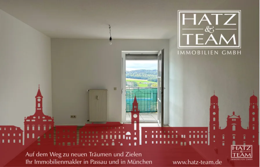 Hatz & Team Immobilien GmbH - Wohnung mieten in Passau - Charmante 2-Zimmer-Wohnung in Passau-Neustift!