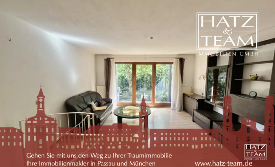 Hatz & Team Immobilien GmbH - Wohnung kaufen in Untergriesbach - Charmante 3-Zimmer-Wohnung auf zwei Etagen inklusive kleiner Terrasse im Herzen von Untergriesbach!