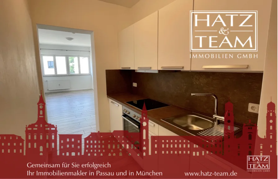 Hatz & Team Immobilien GmbH - Wohnung mieten in Passau - Modernes Apartment im Stadtzentrum von Passau!