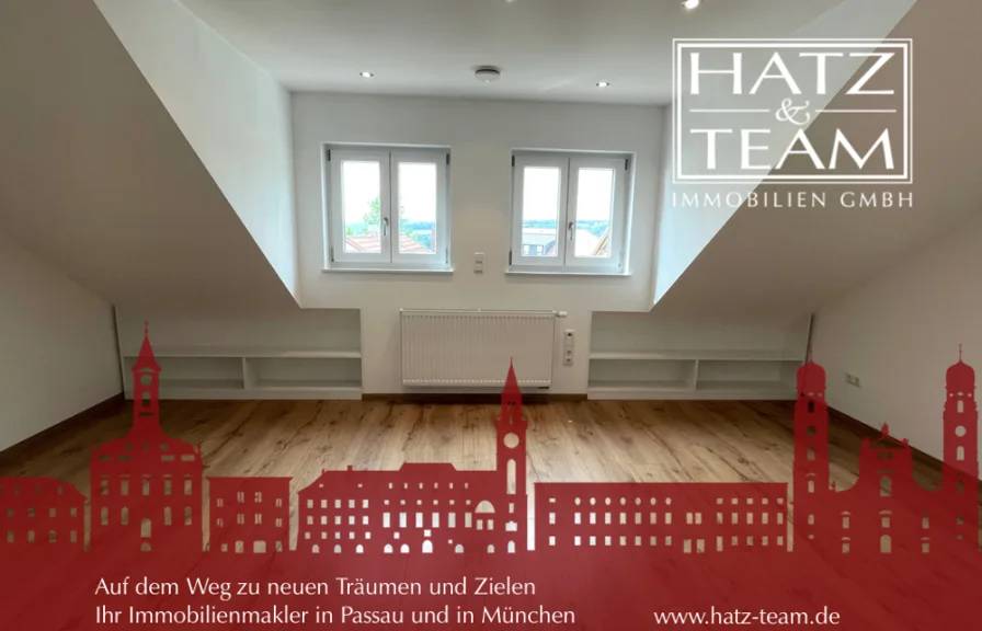 Hatz & Team Immobilien GmbH - Wohnung mieten in Passau - Modernes Apartment in St. Anton!