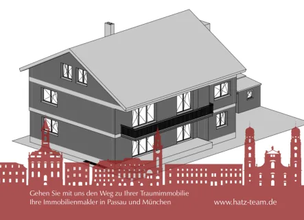 Hatz & Team Immobilien GmbH - Wohnung kaufen in Bad Füssing - Moderne 4-Zimmer-Wohnung in bester Lage – Bad Füssing, Kurzone 1