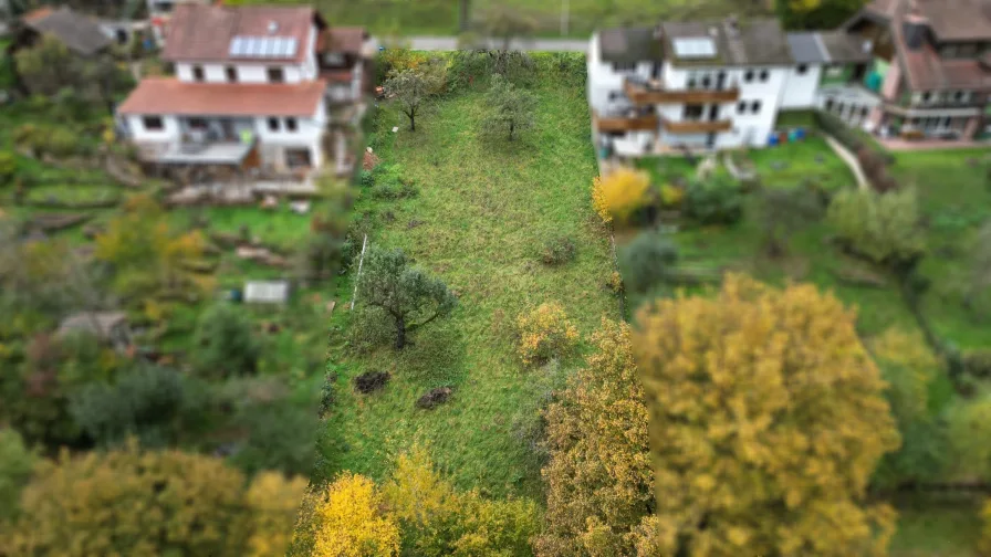 Luftbild - Grundstück kaufen in Rothenfels - Baugrundstück mit unverbaubarer Sicht