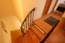 Treppe zum DG