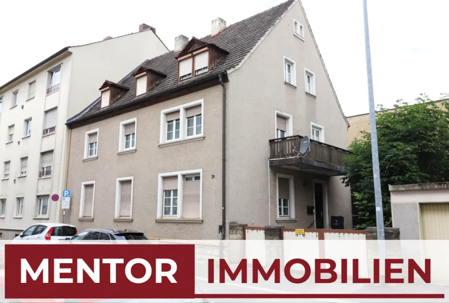 Titelbild - Haus kaufen in Schweinfurt - Stadthaus und Investment mit 3 Wohnungen