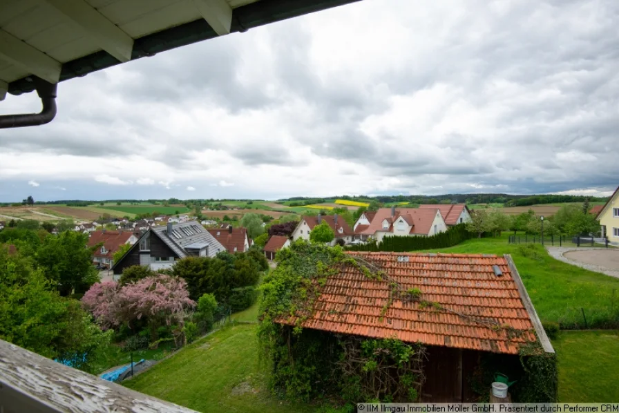 Ausblick vom Freisitz