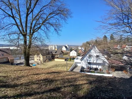 Blick Nord-West - Grundstück kaufen in Thannhausen - #Baugrundstück mit Blick in das Mindeltal-Thannhausen