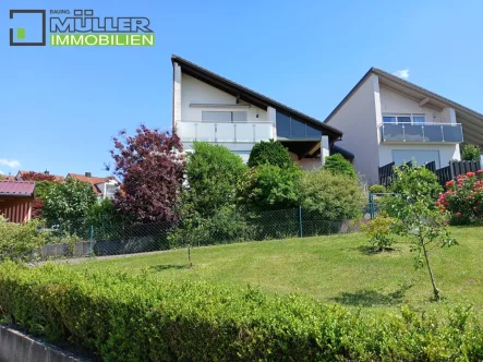 Titelbild - Haus kaufen in Jettingen-Scheppach - Hier macht Wohnen Spaß!  Außergewöhnliches Einfamilienhaus in Jettingen-Scheppach