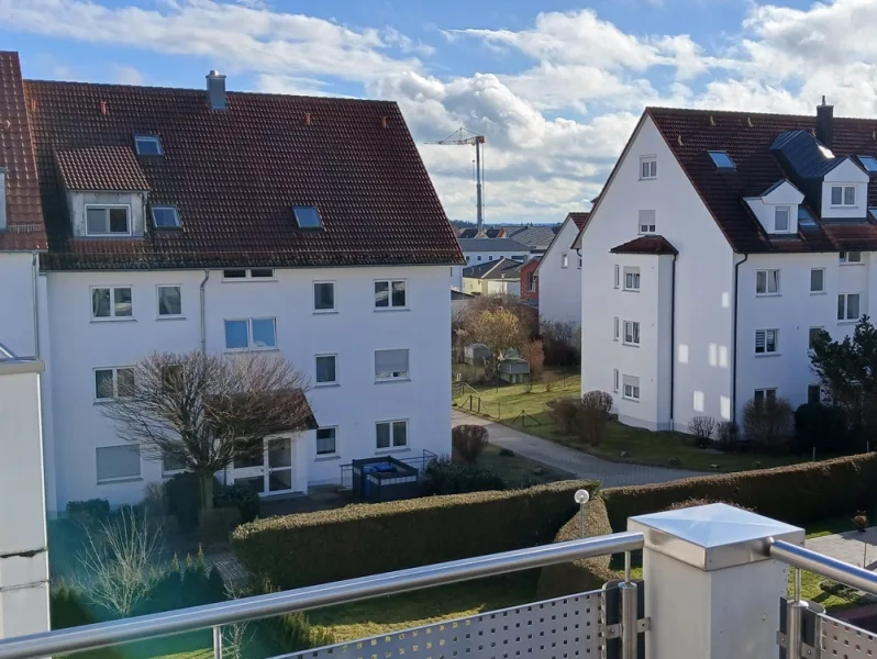 Balkon Blick Süd