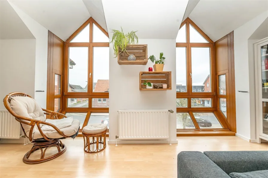 Fensterfront - Wohnung mieten in Stade - Mittendrin statt nur dabei - schöne Wohnung in Bützfleth