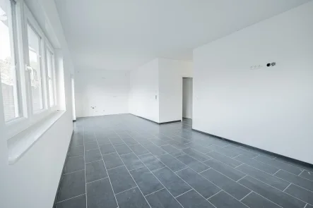 Wohn-/Küche - Wohnung mieten in Hemmoor - Elegantes Wohnen im Mehrfamilienhaus: 3-Zimmer-Wohnung im Erdgeschoss links - Am Wohnpark Hamfeld