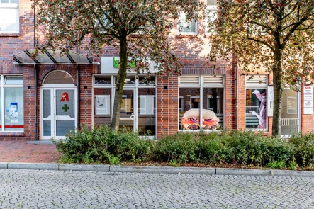 Außenansicht - Laden/Einzelhandel mieten in Stade - Büro, Einzelhandel oder Gastronomie. Vielseitige Nutzungsmöglichkeiten!