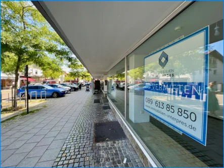 Schaufenster - Büro/Praxis mieten in Oberhaching - Vielseitige Gewerbefläche in zentraler Lage – Ideal für Einzelhandel, Studio, Büro oder Praxis!