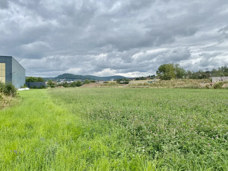 Gewerbegrundstück - Grundstück kaufen in Kulmbach - Gewerbegrundstück mit Lagerhalle in Kulmbach zu verkaufen