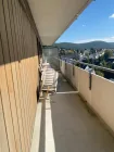 Teilansicht Balkon