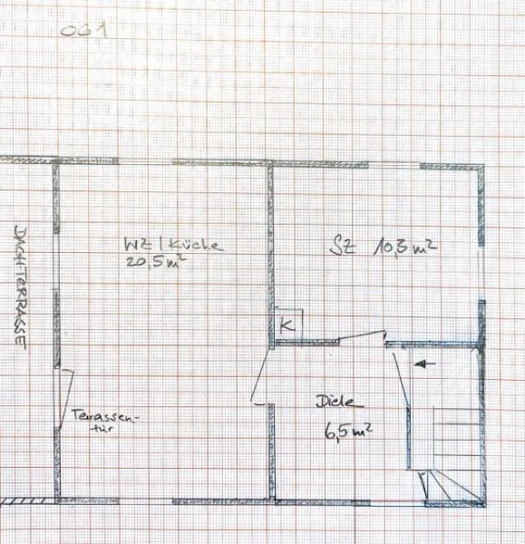 Grundriss 1. Obergeschoss