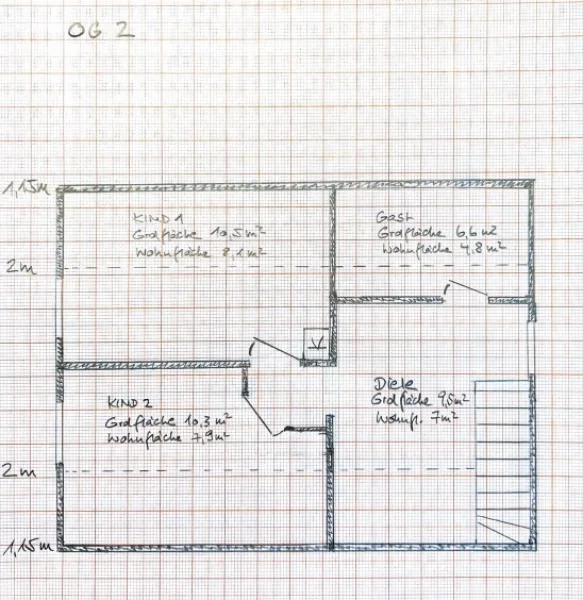 Grundriss Dachgeschoss