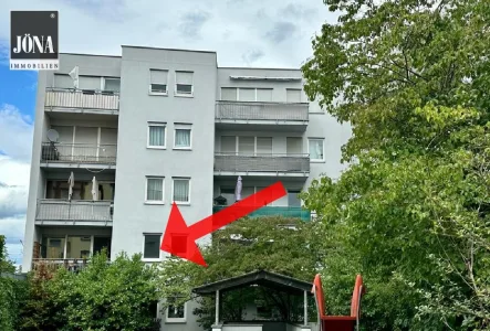  - Wohnung mieten in Nürnberg - Mit Einbauküche und Garage: Ruhige 2-Zimmer-Wohnung mit Blick in den grünen Innenhof