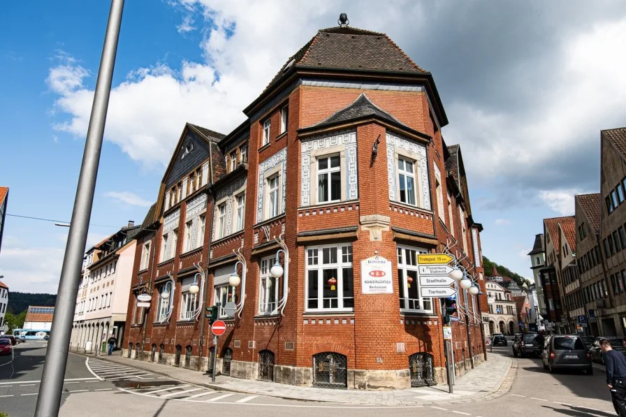 Außenansicht - Gastgewerbe/Hotel mieten in Kulmbach - Gewerbeimmobilie in bester Zentrumlage von Kulmbach - Top-Innenstadtlage