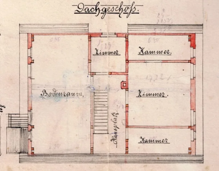 Grundriss Dachgeschoss