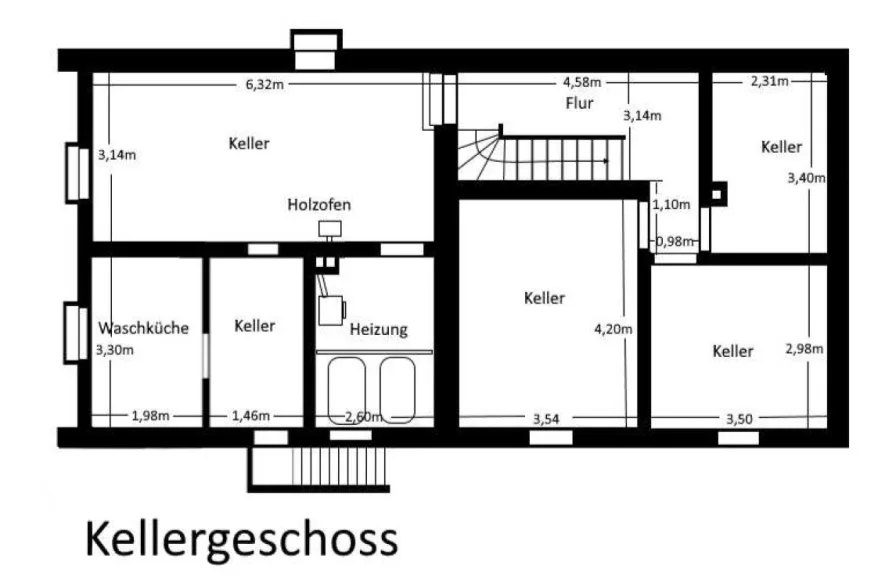 Grundriss Kellergeschoss