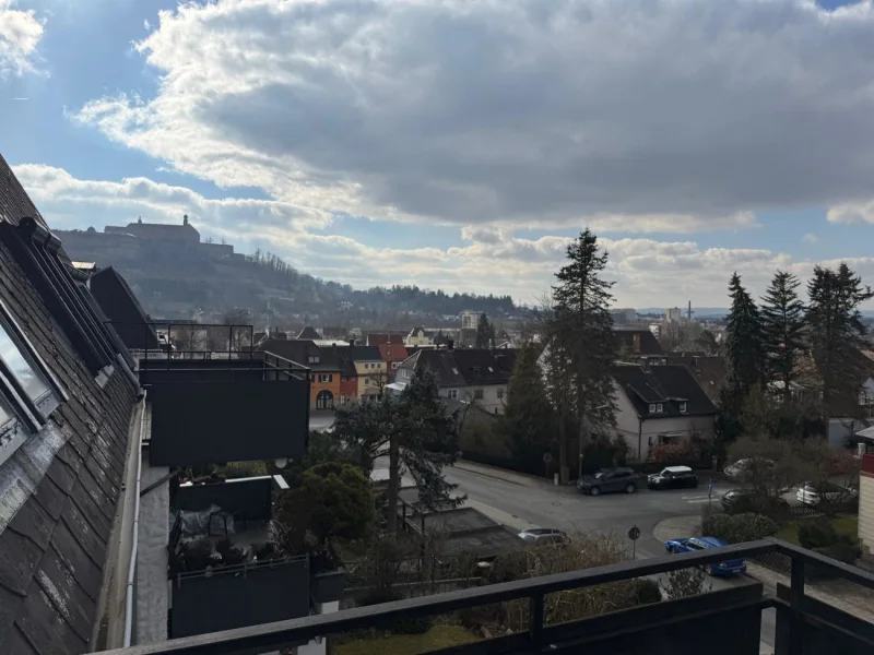 Blick vom Balkon Obergeschoss