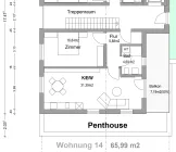 Grundriss Penthouse 14