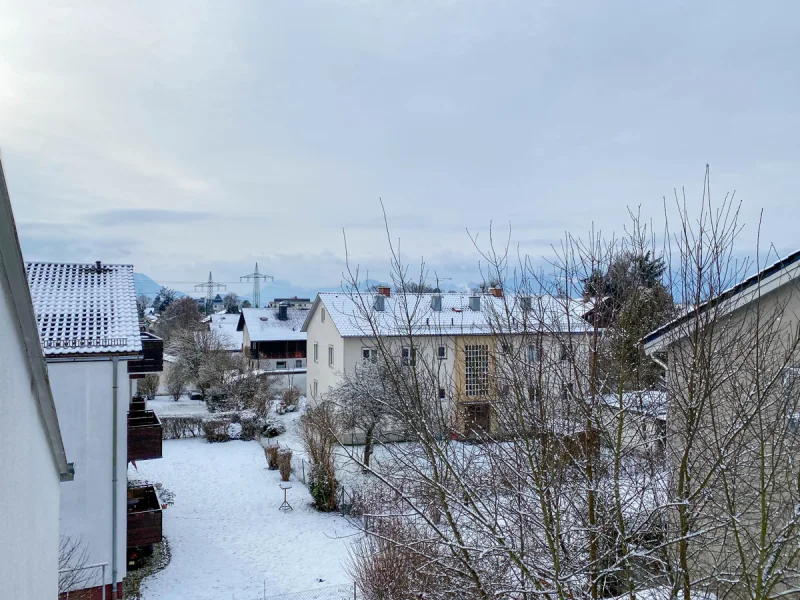 Ihr Blick vom Balkon