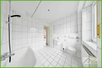 5Plus Immo Mietwohnung Inden/Altdorf Badezimmer