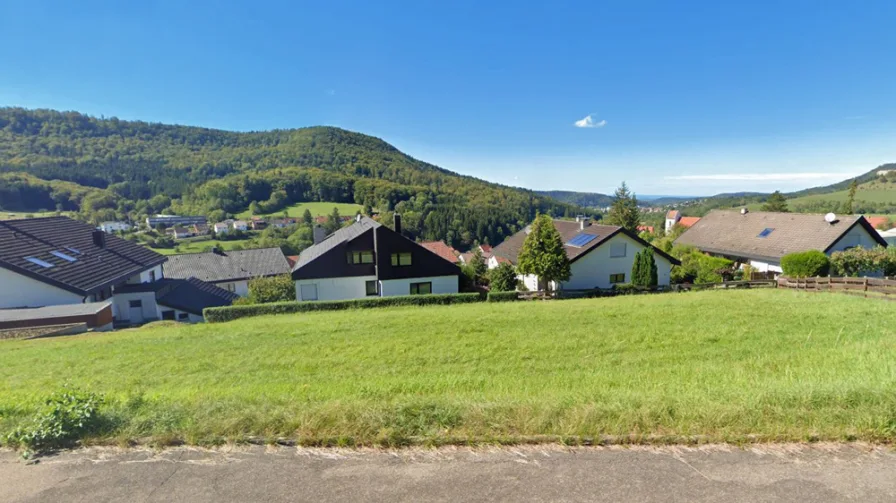 Ansicht - Grundstück kaufen in Burladingen - Ein Stück Natur zum Bauen - Hier beginnt Ihr neues Kapitel mit unverbautem Blick!