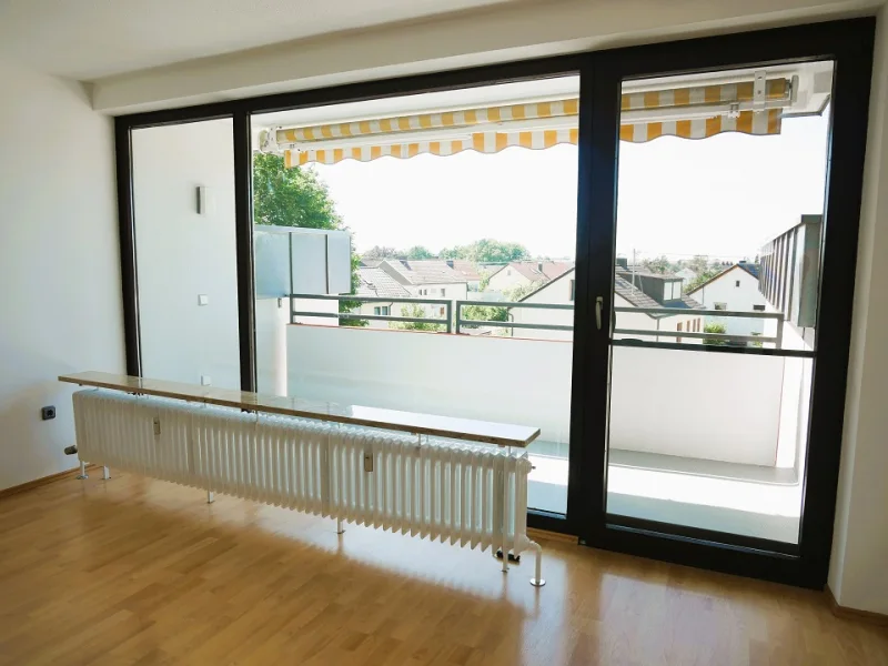 wohnen fensterfront balkon