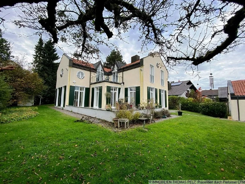 Garten-Terrasse und Balkon - Haus kaufen in Gilching - NEU! Bezahlbares Schmuckstück mit großzügiger Sonderausstattung