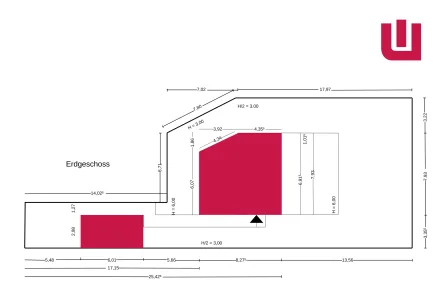 Grundstücksübersicht - Grundstück kaufen in Olching / Esting - WINDISCH IMMOBILIEN - Baugrundstück mit genehmigten Vorbescheid in ruhiger Lage von Neu-Esting!