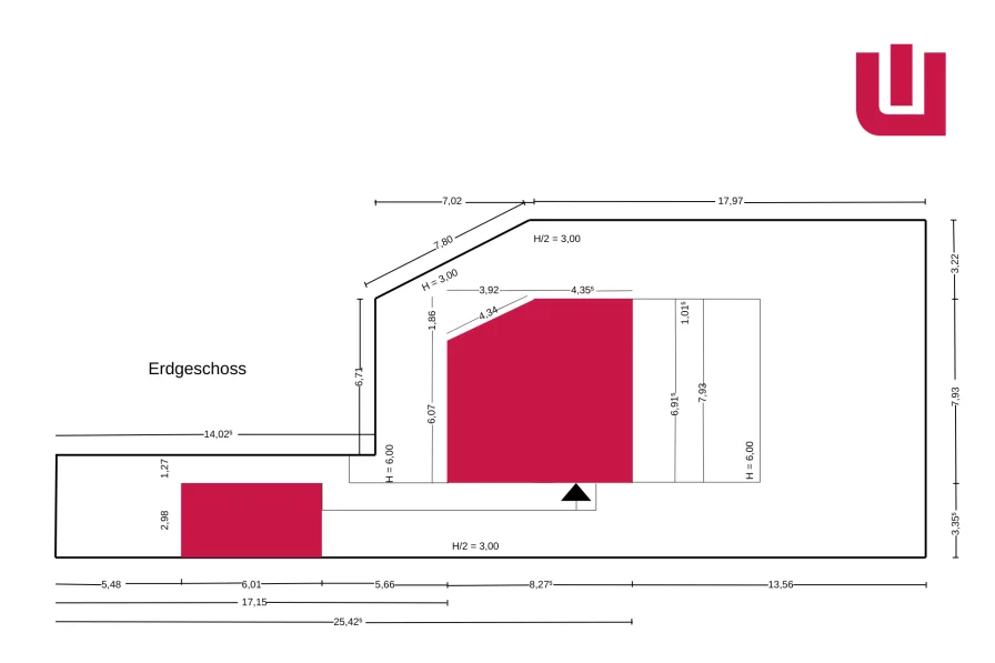 Grundstücksübersicht - Grundstück kaufen in Olching / Esting - WINDISCH IMMOBILIEN - Baugrundstück mit genehmigten Vorbescheid in ruhiger Lage von Neu-Esting!