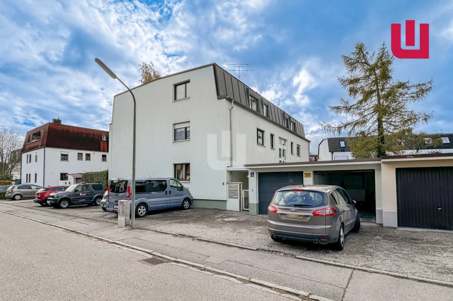 Außenansicht - Wohnung mieten in Olching / Esting - WINDISCH IMMOBILIEN - Renovierte 2-Zi - Wohnung in ruhiger Wohnlage von Neu-Esting