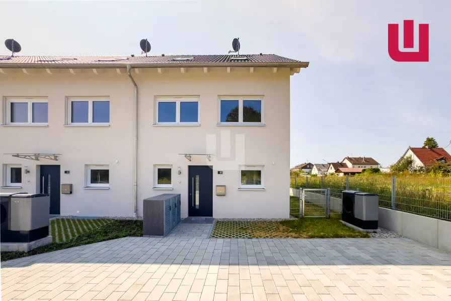 Vorderansicht - Haus mieten in Maisach / Gernlinden - WINDISCH  - NEUBAU! Großes REH mit gehobener Ausstattung in familienfreundlicher Lage v. Gernlinden