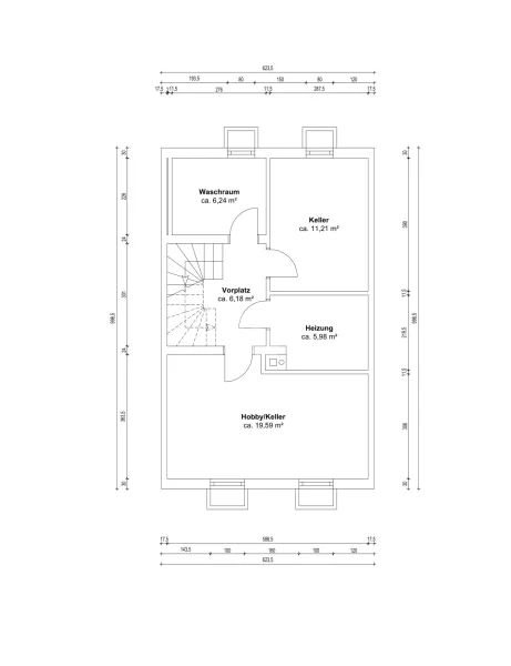 Grundriss UG