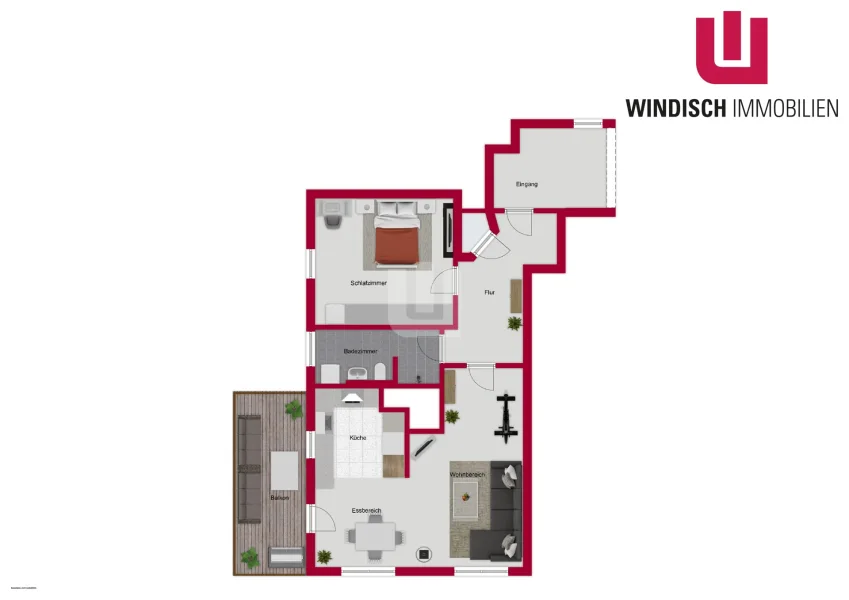 Wohnungsgrundriss