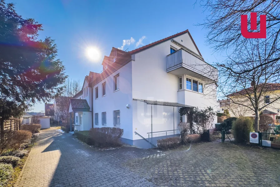 Außenaufnahme - Wohnung mieten in Olching - WINDISCH IMMOBILIEN - Lichtdurchflutete 3-Zi.-Whg. mit sonnigem Südbalkon im Herzen v. Olching!