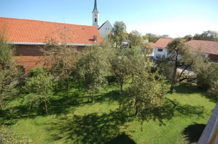 Ausblick - Wohnung mieten in Egling - Traumhaft schöne Neubauwohnung auf dem Bauernhof