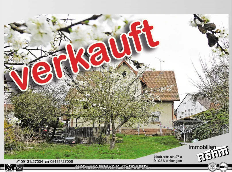 Bilder 2 - 5 - Haus kaufen in Rückersdorf - Freistehendes Zweifamilienhaus