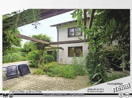 Eingangsseite - Wohnung mieten in Erlangen-Tennenlohe - 2 1/2  Zim.-Wohnung mit großer Terrasse