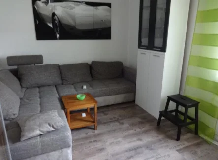 Wohnzimmer - Wohnung mieten in Sinzing - Helles Appartement mit Gartenmitbenutzung