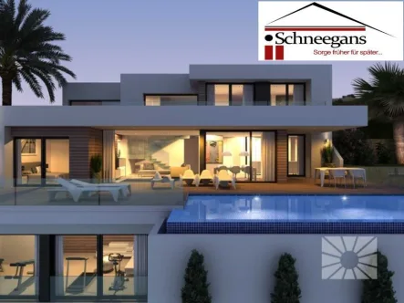 Aussenansicht - Haus kaufen in Alicante,Spanien -  Luxus Villa in Spanien