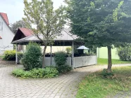 Pavillion für Fahrräder