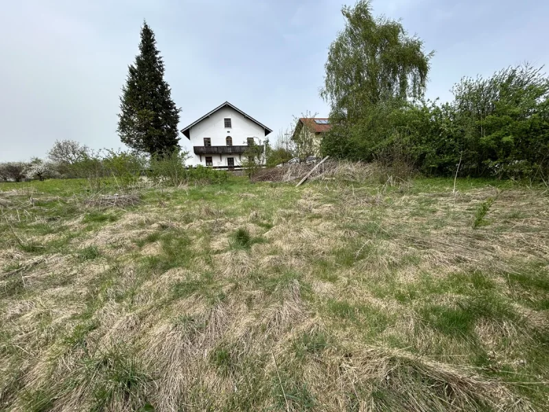 Grundstück - Blickrichtung Norden