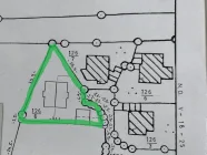 Lageplan mit Baukörper (Beispiel)