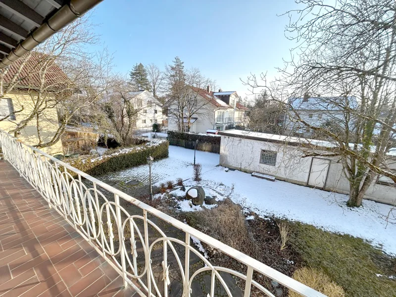 Balkon - Blick Richtung Südosten